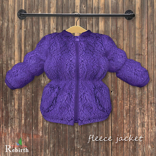 :KOYUKI: Rebirth - Fleece Jacket - Blue