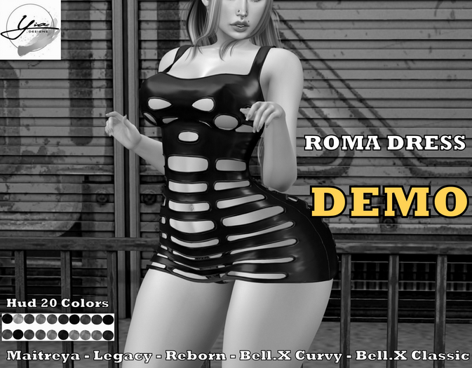 ..YIA.. Roma Dress DEMO // 3 MIN //