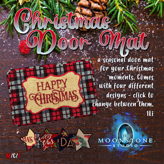 {:: TMS ::} Christmas Door Mat [BOX]