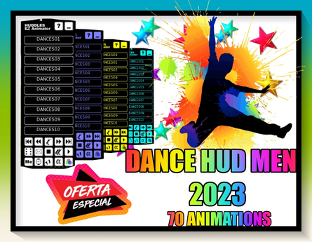 Second Life Marketplace - BENTO HUD DANCE MEN 2023 MAXTER