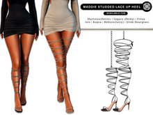 Addams // Maddie Studded Lace Up Heel // N*29