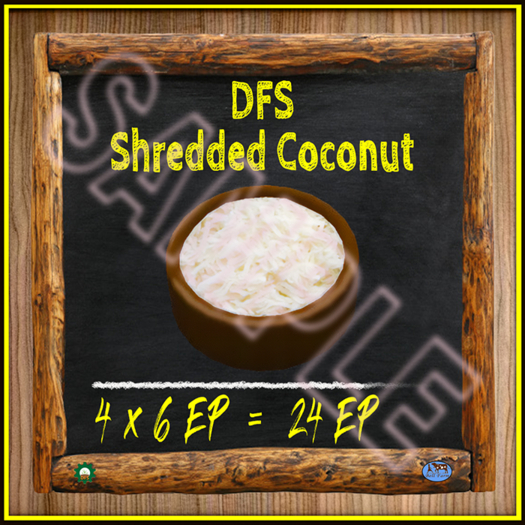 TEXTURE - DFS Shredded Coconut (Full Perm)