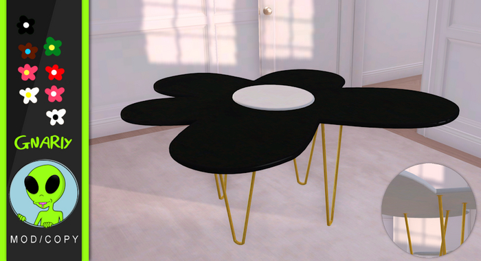 Gnarly. - Le Fleur Table - Black
