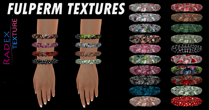 RADEX F.P.T.-.TEINEI - ZOE SCRUNCHIE  - FULL PERM