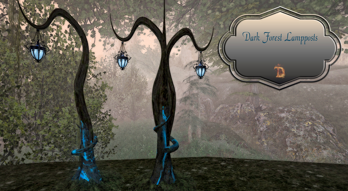 ^TD^Dark Forest Lampposts