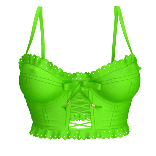 moxxi // Anna Top - Neongreen