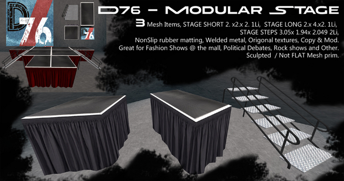 D76 - Modular STAGE