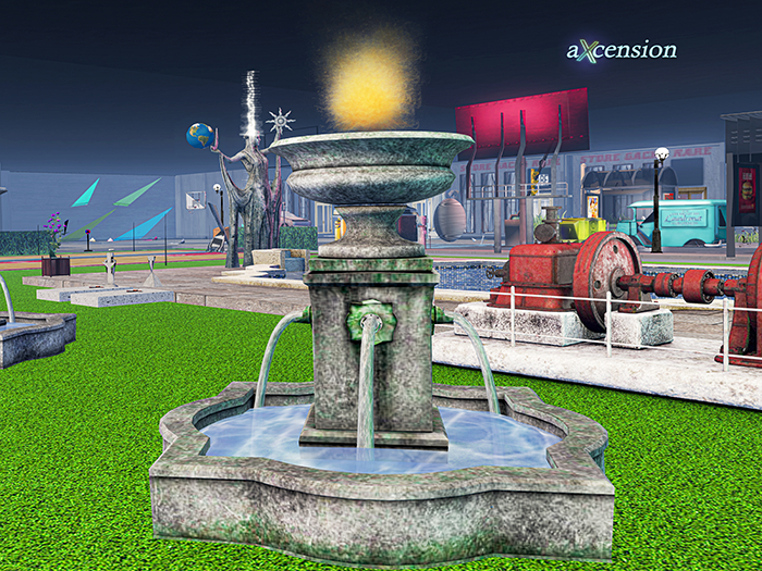 aX: Fire Fountain Moo