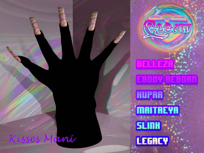 GLEAM: Kisses Mani - Square