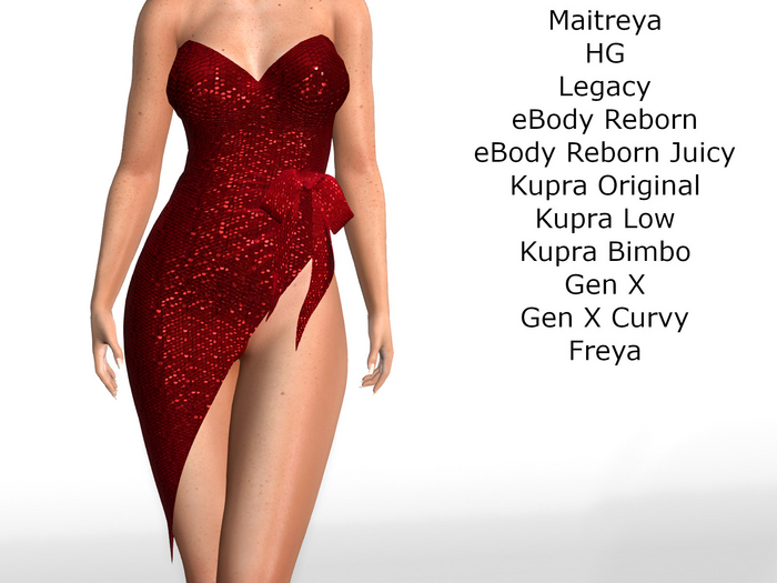 ~PP~ Casey - Scarlet Sequin