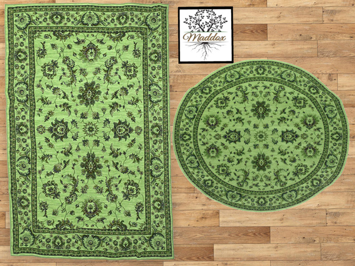 Maddox - Rug Set-Traditional-Green