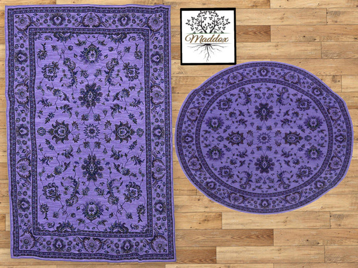 Maddox - Rug Set-Traditional-Purple