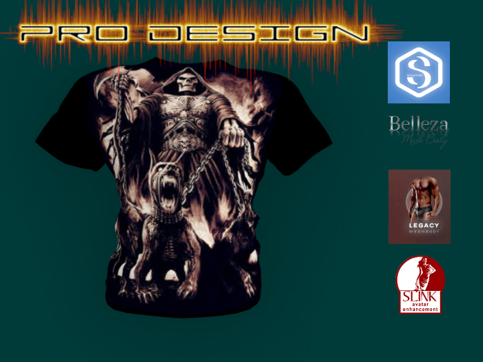 Pro Design short Sleeve hell dogs