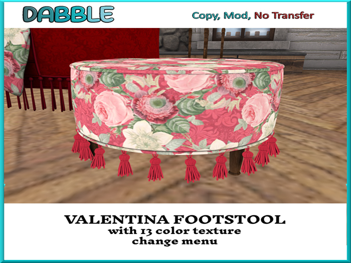 DB VALENTINA FOOTSTOOL ad