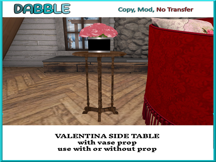 DB VALENTINA SIDE TABLE add me