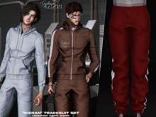 #KLUBB "Kieran" Tracksuit Pants [Maroon]