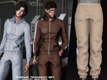 #KLUBB "Kieran" Tracksuit Pants [Beige]