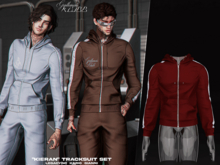 #KLUBB "Kieran" Tracksuit Jacket [Maroon]