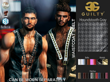 Guilty 111 After Party 10 Houndstooth Grey