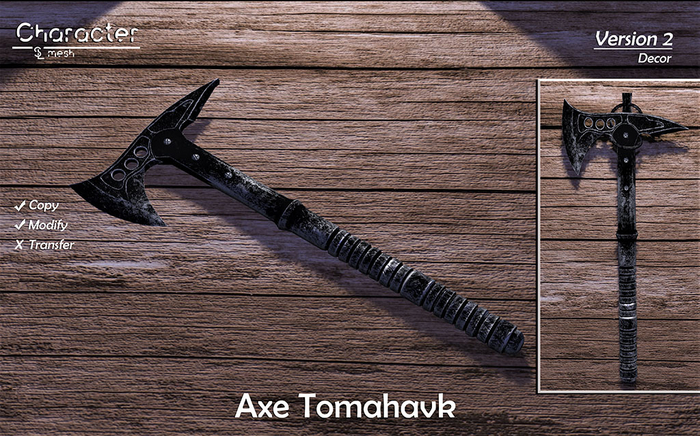 [CHARACTER] Axe Tomahawk  V.2