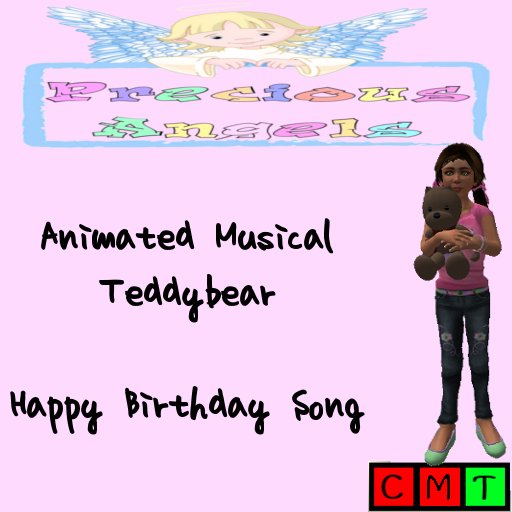 Musical teddy Happy Birthday Song