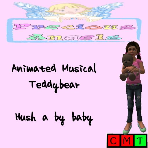 Musical teddy Hush a by baby