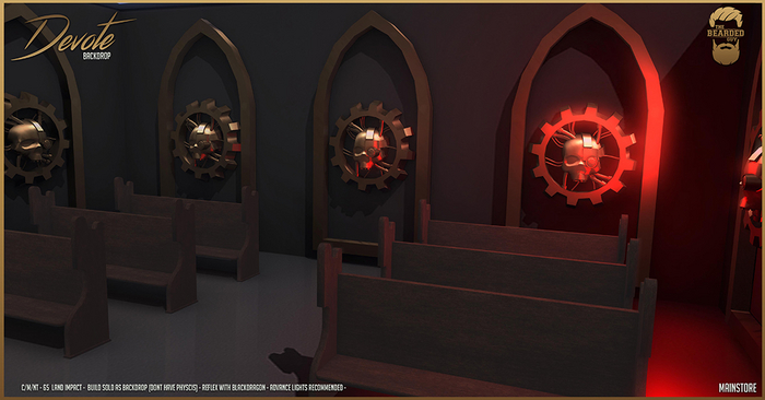 Devote Backdrop - The Bearded Guy