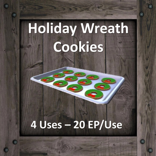 DFS Holiday Wreath Cookies (DFS - Texture Only)