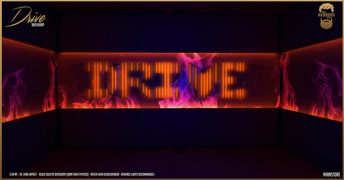 Drive Backdrop - The Bearded Guy