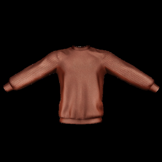 STATUS ~ Burned Orange Oversized Knit Sweater
