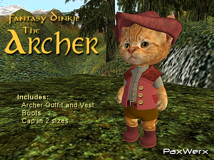 PaxWerx - Dinkie Archer Outfit - Pink