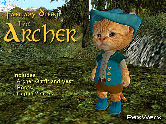 PaxWerx - Dinkie Archer Outfit - Blue