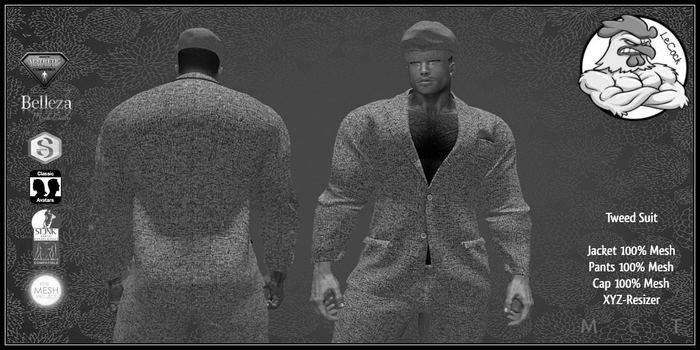 LeCock - Tweed Suit DEMO
