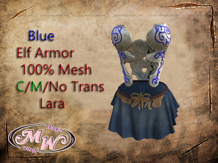 [MW] Elf Armor Blue Box