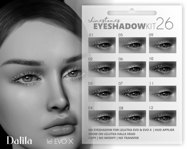 DEMO Dalila Rhinestones Eyeshadow Kit 26