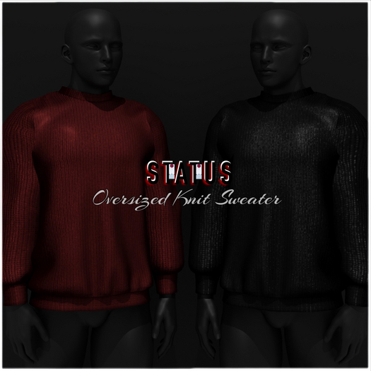 STATUS ~ FATPACK Oversized Knit Sweater