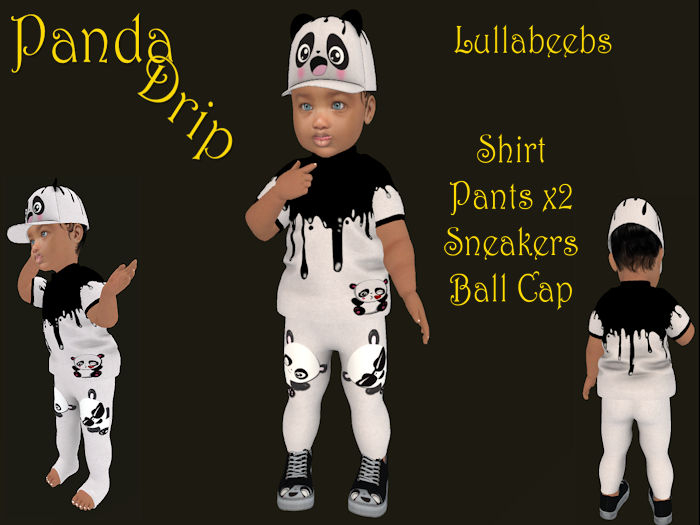 Wee - Panda Drip Set (Lullabeebs)