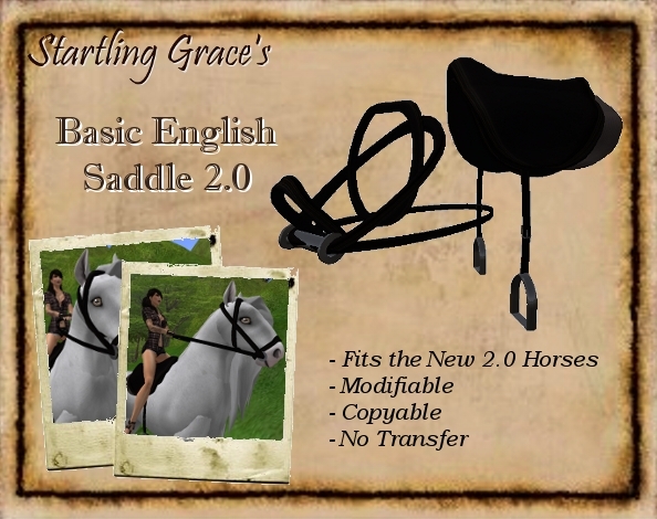 Startling Grace's Black English Tack Set 2.0