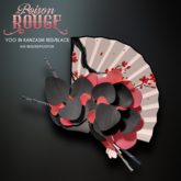 POISON ROUGE Yoo In  Kanzashi Red/Black 