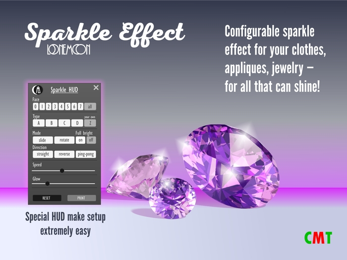 LoneMoon Sparkle Effect