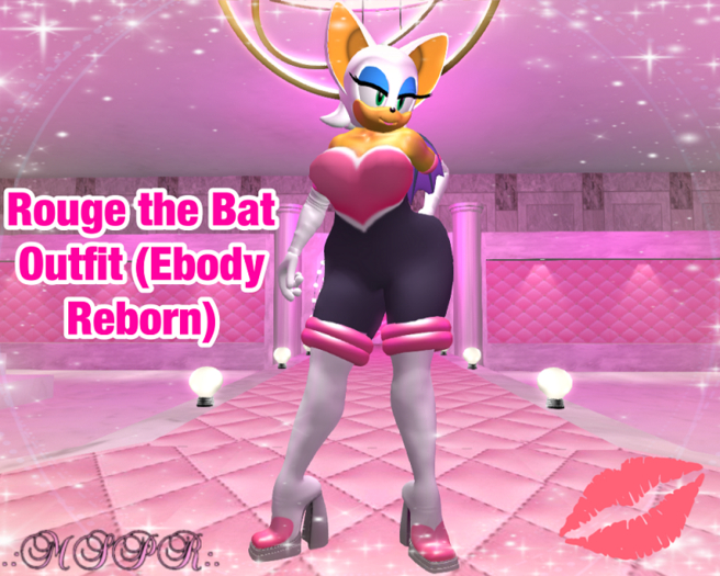 :MSPR: - Rouge the Bat Outfit (Ebody Reborn)
