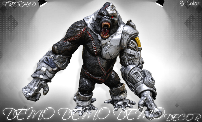 FRESH3D Cyber Gorilla DEMO