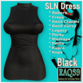 [R39] SLN Dress-Black