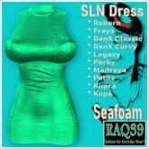 [R39] SLN Dress-Seafoam