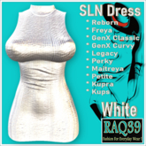 [R39] SLN Dress-White