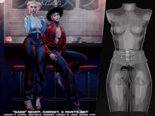 #Klubb "Sage" Corset [Razor Blade]