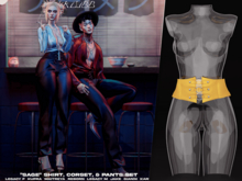 #Klubb "Sage" Corset [Dandelion]