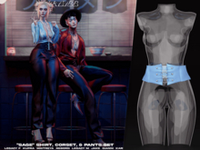 #Klubb "Sage" Corset [Crystal Meth]