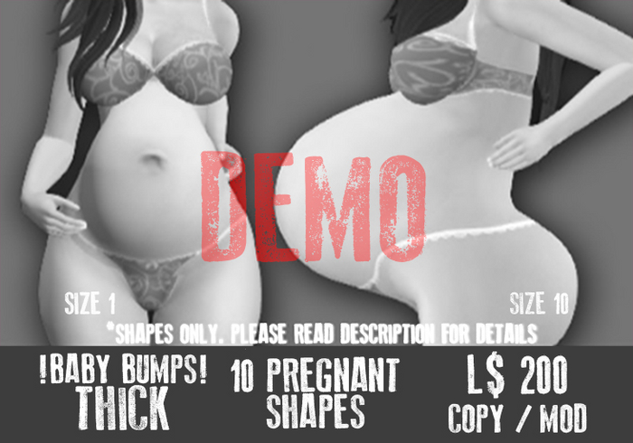 !BABY BUMPS! THICK - DEMO