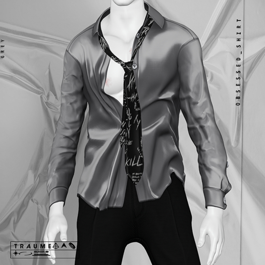 [Traume] Obsessed Shirt Grey